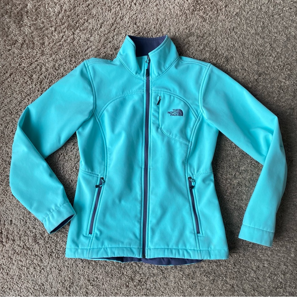 The North Face Apex Bionic Softshell Jacket - Women's Size Small Light Blue